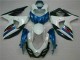 Carénage Moto ABS Suzuki GSXR 1000 K9 09-16 - Bleu Blanc Carénage Moto ABS Suzuki GSXR 1000 K9 09-16 - Bleu Blanc