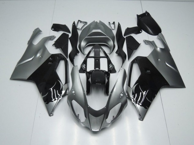 Carénage Moto Aprilia RSV 1000 03-06 - Gris et Noir Carénage Moto Aprilia RSV 1000 03-06 - Gris et Noir