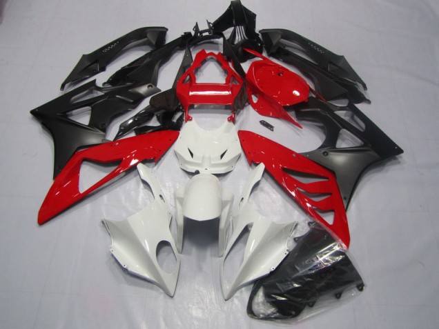 Carénage Moto BMW S1000RR 09-14 - Blanc Rouge Noir Carénage Moto BMW S1000RR 09-14 - Blanc Rouge Noir