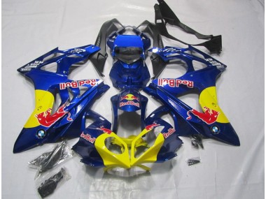 Carénage Moto BMW S1000RR 09-14 - Jaune Bleu Red Bull