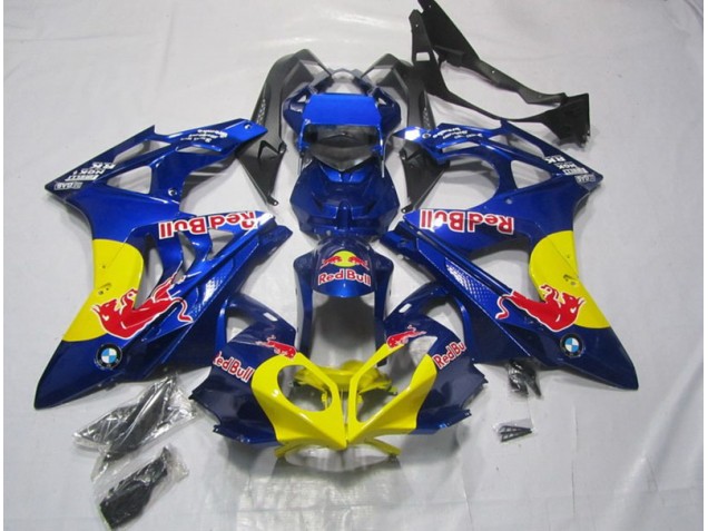 Carénage Moto BMW S1000RR 09-14 - Jaune Bleu Red Bull Carénage Moto BMW S1000RR 09-14 - Jaune Bleu Red Bull