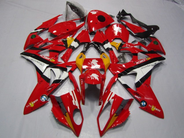 Carénage Moto BMW S1000RR 09-14 - Rouge Blanc Carénage Moto BMW S1000RR 09-14 - Rouge Blanc