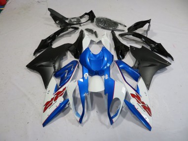 Carénage Moto BMW S1000RR 15-18 - Bleu Blanc Noir