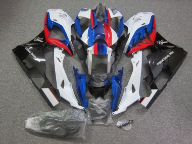 Carénage Moto BMW S1000RR 15-18 - Bleu Rouge Blanc Noir