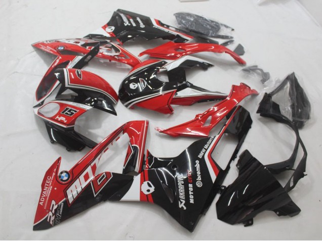 Carénage Moto BMW S1000RR 15-18 - Rouge Noir Carénage Moto BMW S1000RR 15-18 - Rouge Noir
