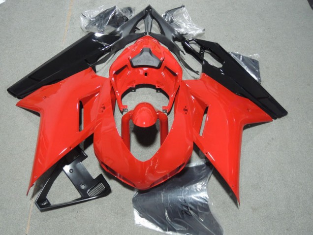 Carénage Moto Ducati 1098 07-14 - Rouge Noir Carénage Moto Ducati 1098 07-14 - Rouge Noir