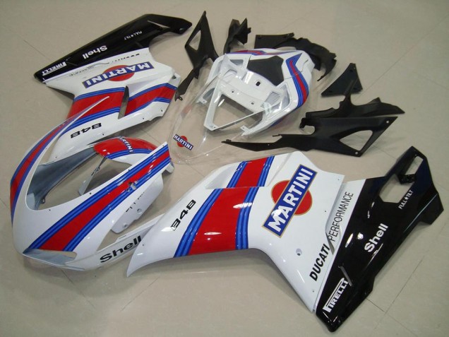Carénage Moto Ducati 848 1098 1198 07-14 - Martini Carénage Moto Ducati 848 1098 1198 07-14 - Martini