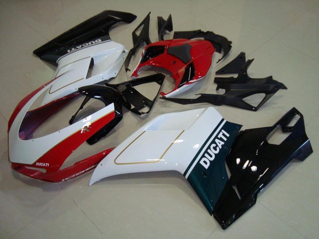 Carénage Moto Ducati 848 1098 1198 07-14 - Tricolore Carénage Moto Ducati 848 1098 1198 07-14 - Tricolore