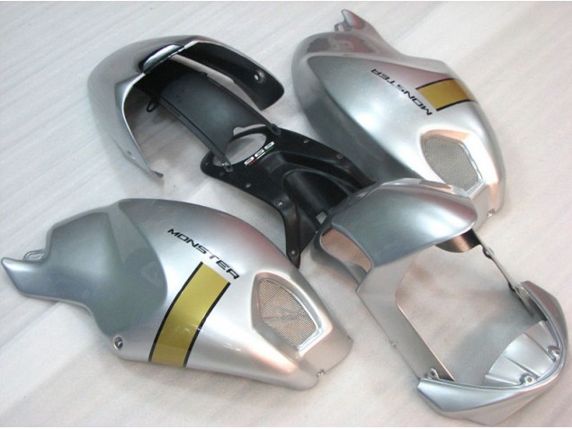 Carénage Moto Ducati Monster 696 08-12 - Noir Argent Monster Carénage Moto Ducati Monster 696 08-12 - Noir Argent Monster