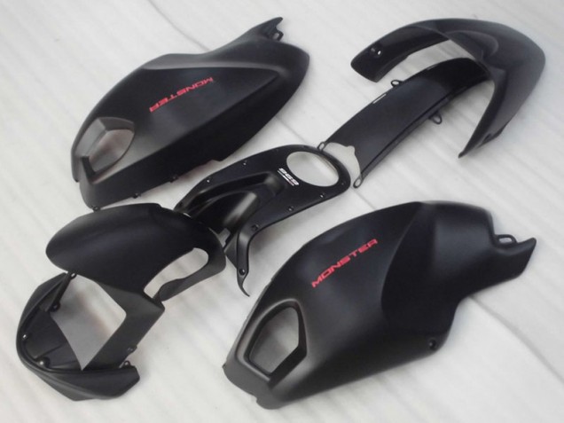 Carénage Moto Ducati Monster 696 08-12 - Noir Rouge Monster Carénage Moto Ducati Monster 696 08-12 - Noir Rouge Monster