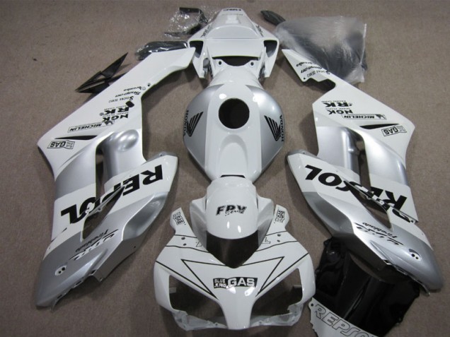 Carénage Moto Honda CBR 1000 RR 04-05 - Argent Repsol Carénage Moto Honda CBR 1000 RR 04-05 - Argent Repsol