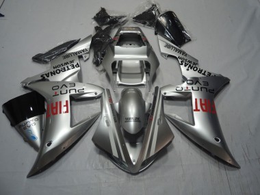 Carénage Moto Honda CBR 1000 RR 04-05 - Argent Rouge Fiat