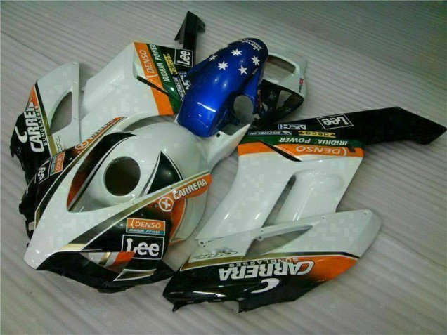 Carénage Moto Honda CBR 1000 RR 04-05 - Blanc Bleu Carénage Moto Honda CBR 1000 RR 04-05 - Blanc Bleu