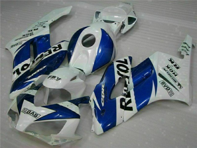 Carénage Moto Honda CBR 1000 RR 04-05 - Blanc Bleu Repsol