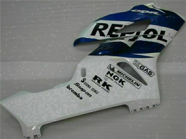 Carénage Moto Honda CBR 1000 RR 04-05 - Blanc Bleu Repsol