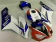Carénage Moto Honda CBR 1000 RR 04-05 - Blanc Bleu Rouge