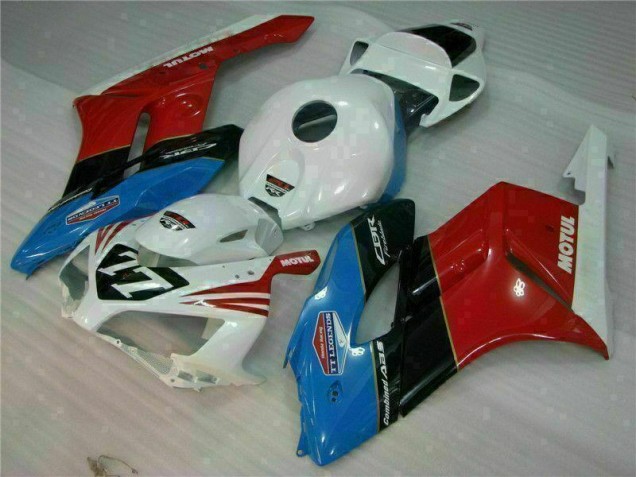 Carénage Moto Honda CBR 1000 RR 04-05 - Blanc Rouge 77