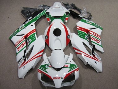 Carénage Moto Honda CBR 1000 RR 04-05 - Blanc Rouge Castrol