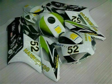 Carénage Moto Honda CBR 1000 RR 04-05 - Blanc Vert Hannspree 52
