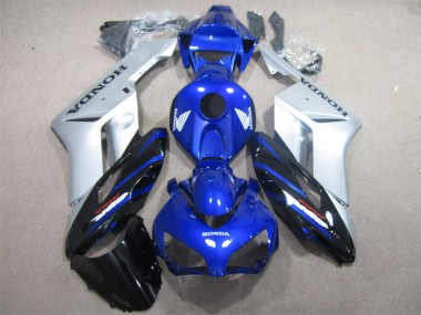 Carénage Moto Honda CBR 1000 RR 04-05 - Bleu Argent Noir