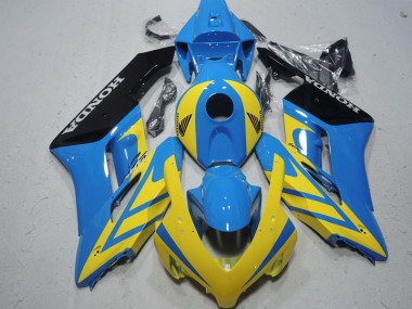Carénage Moto Honda CBR 1000 RR 04-05 - Bleu Jaune