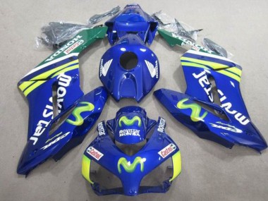 Carénage Moto Honda CBR 1000 RR 04-05 - Bleu Movistar Castrol