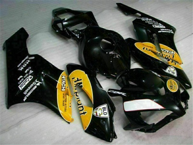 Carénage Moto Honda CBR 1000 RR 04-05 - Jaune Noir
