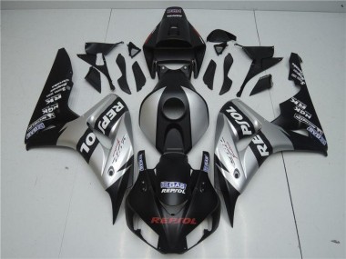Carénage Moto Honda CBR 1000 RR 04-05 - Noir Argent Repsol