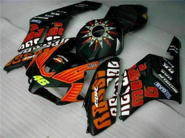 Carénage Moto Honda CBR 1000 RR 04-05 - Noir Orange