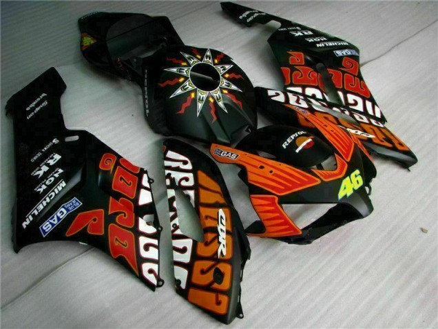 Carénage Moto Honda CBR 1000 RR 04-05 - Noir Orange