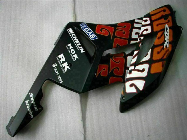 Carénage Moto Honda CBR 1000 RR 04-05 - Noir Orange