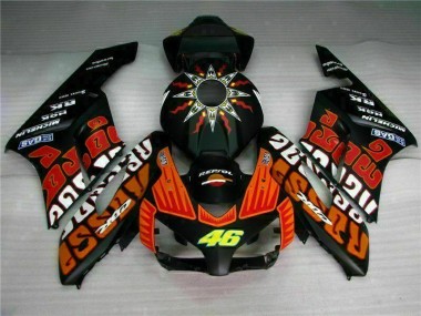 Carénage Moto Honda CBR 1000 RR 04-05 - Noir Orange