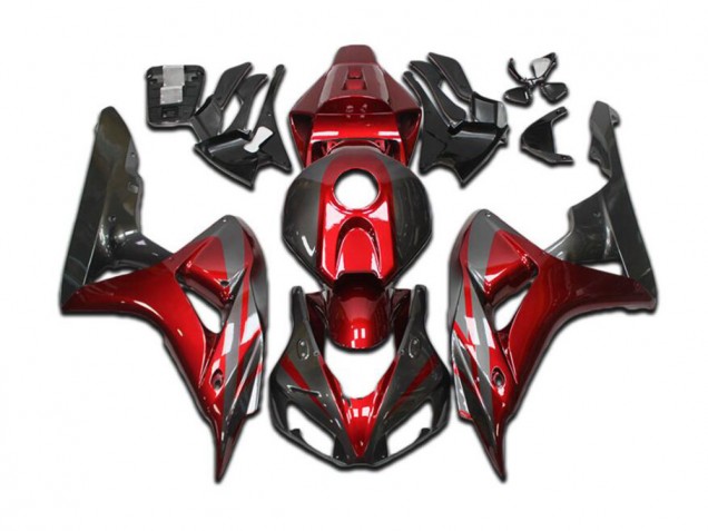 Carénage Moto Honda CBR 1000 RR 04-05 - Rouge Bonbon Gris Noir Carénage Moto Honda CBR 1000 RR 04-05 - Rouge Bonbon Gris Noir