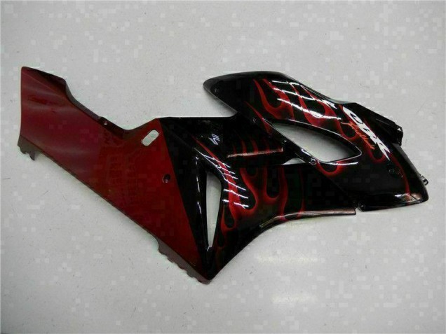 Carénage Moto Honda CBR 1000 RR 04-05 - Rouge Flamme Noir Carénage Moto Honda CBR 1000 RR 04-05 - Rouge Flamme Noir
