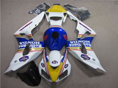 Carénage Moto Honda CBR 1000 RR 06-07 - Blanc Bleu Rothmans