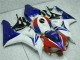 Carénage Moto Honda CBR 1000 RR 06-07 - Bleu Blanc Carénage Moto Honda CBR 1000 RR 06-07 - Bleu Blanc