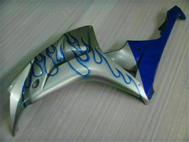 Carénage Moto Honda CBR 1000 RR 06-07 - Bleu Flamme Argent