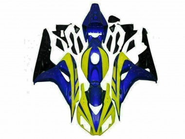 Carénage Moto Honda CBR 1000 RR 06-07 - Bleu Jaune