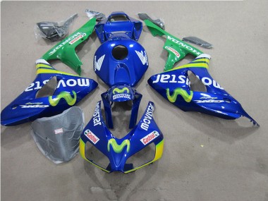 Carénage Moto Honda CBR 1000 RR 06-07 - Bleu Movistar Castrol
