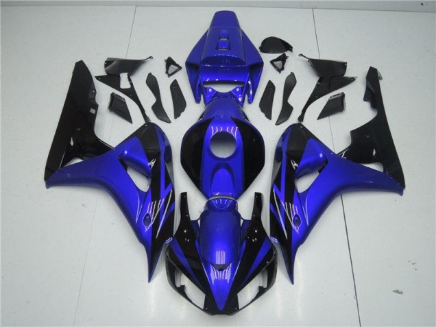 Carénage Moto Honda CBR 1000 RR 06-07 - Bleu Noir Carénage Moto Honda CBR 1000 RR 06-07 - Bleu Noir