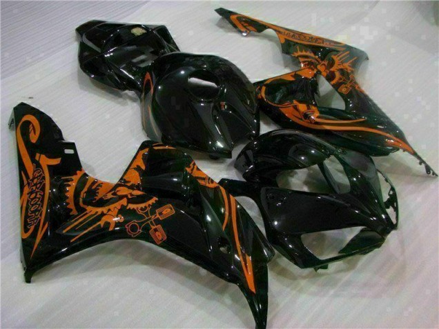 Carénage Moto Honda CBR 1000 RR 06-07 - Brun Noir Carénage Moto Honda CBR 1000 RR 06-07 - Brun Noir