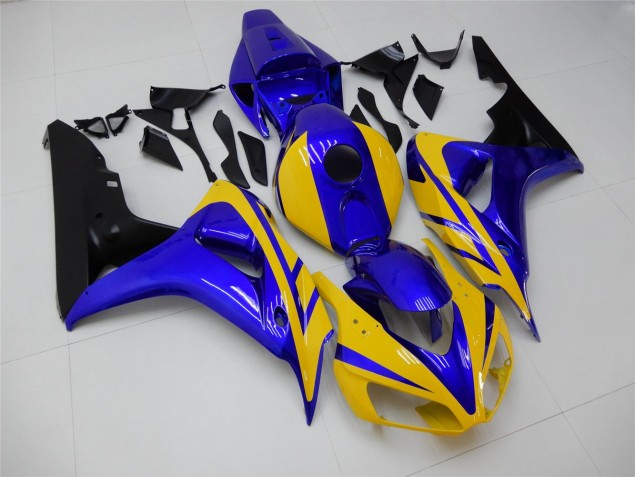 Carénage Moto Honda CBR 1000 RR 06-07 - Jaune Bleu Carénage Moto Honda CBR 1000 RR 06-07 - Jaune Bleu