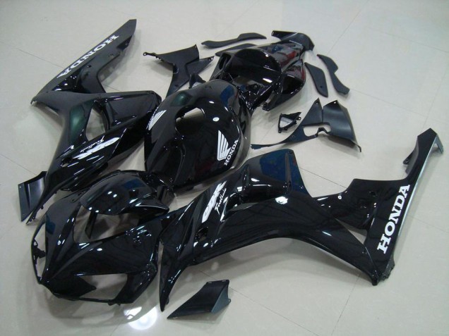 Carénage Moto Honda CBR 1000 RR 06-07 - Noir Argent Décalque Carénage Moto Honda CBR 1000 RR 06-07 - Noir Argent Décalque