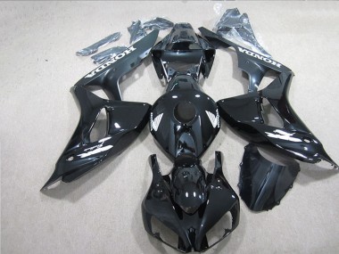 Carénage Moto Honda CBR 1000 RR 06-07 - Noir Blanc Décalque