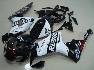 Carénage Moto Honda CBR 1000 RR 06-07 - Noir Blanc Repsol