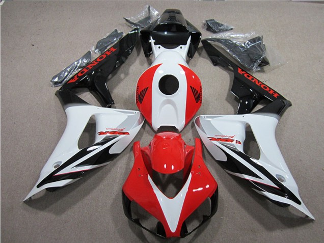 Carénage Moto Honda CBR 1000 RR 06-07 - Noir Blanc Rouge Fireblade Carénage Moto Honda CBR 1000 RR 06-07 - Noir Blanc Rouge Fireblade