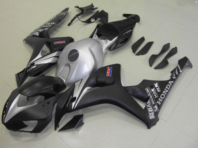 Carénage Moto Honda CBR 1000 RR 06-07 - Noir Mat Argent Carénage Moto Honda CBR 1000 RR 06-07 - Noir Mat Argent
