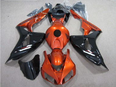 Carénage Moto Honda CBR 1000 RR 06-07 - Noir Orange