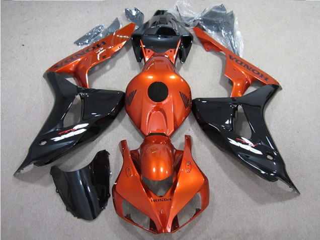 Carénage Moto Honda CBR 1000 RR 06-07 - Noir Orange Carénage Moto Honda CBR 1000 RR 06-07 - Noir Orange