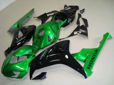 Carénage Moto Honda CBR 1000 RR 06-07 - Noir Vert